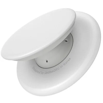 Sinjimoru M-Tap Tok Phone Grip Magnetic Silicone - White